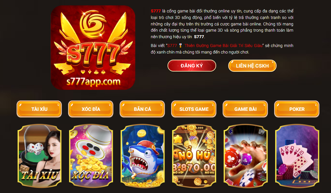 Cổng game S777