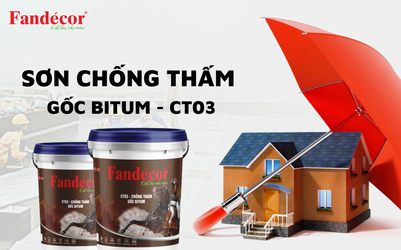 Sơn chống thấm gốc Bitum Fandecor 