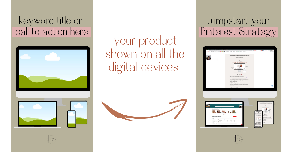how to make pins for digital products