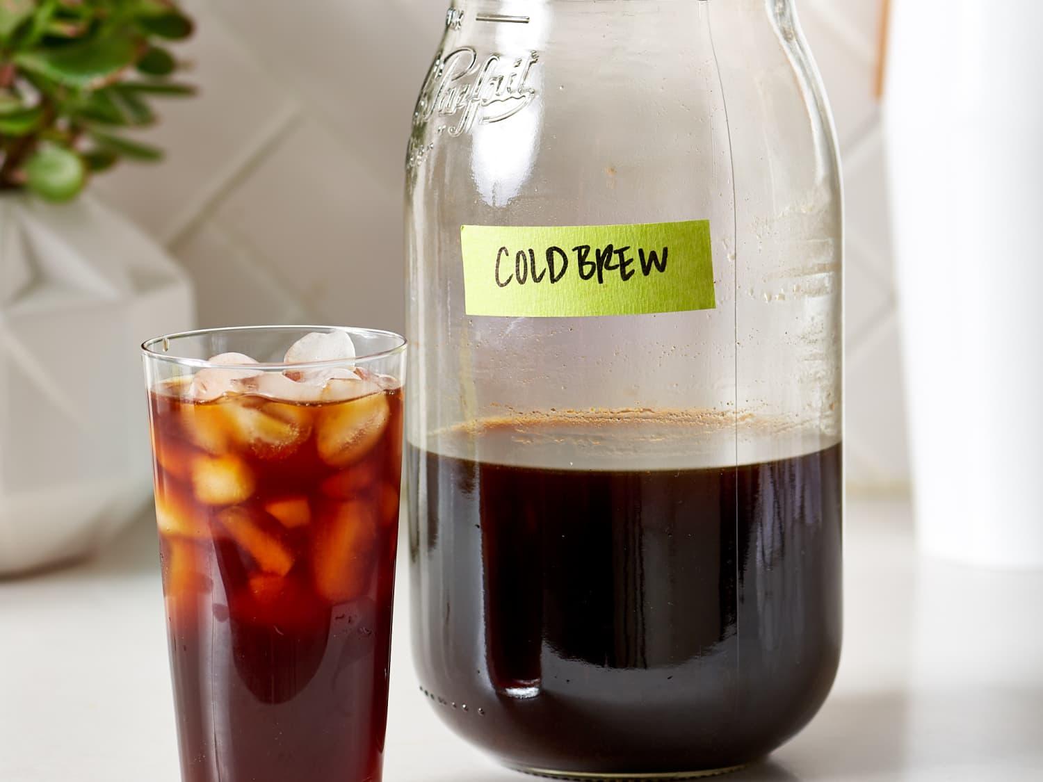 How to Make Cold Brew Coffee - Big Batch Method | Kitchn