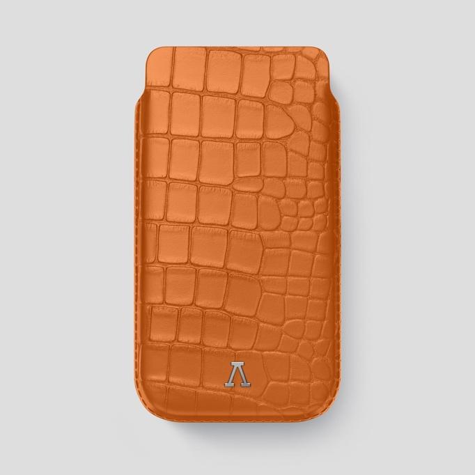 iPhone 11 Pro Max Pouch Case Alligator