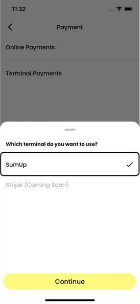 Select SumUp