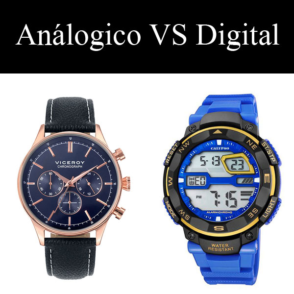 Resultado de imagen de reloj analogico y digital