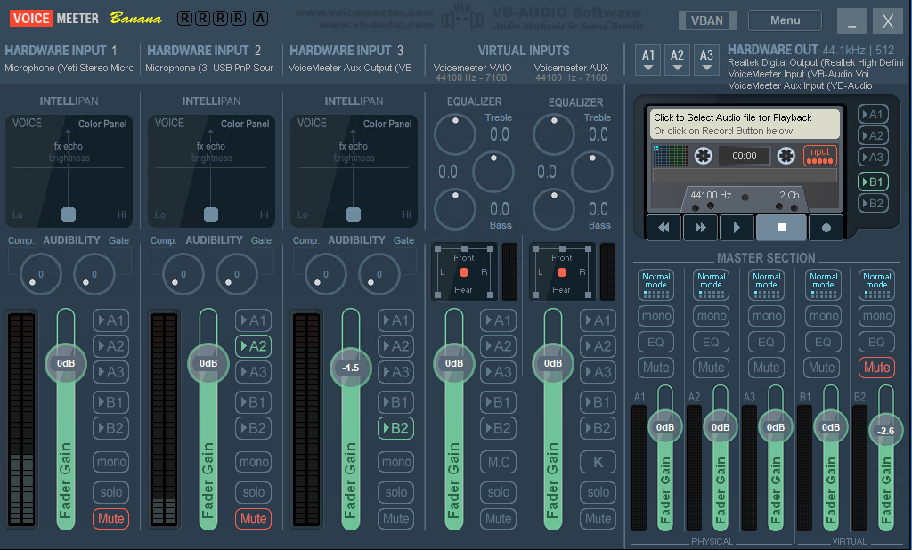 OBS Virtual Microphone