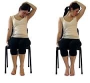 Stretches helpful for neck and shoulder pain (points 4-7)