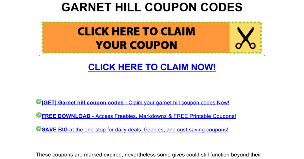 hill coupon codes Google Docs