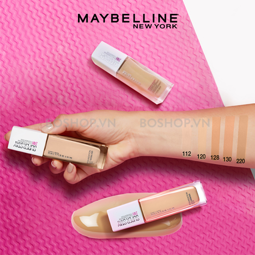 maybelline superstay long lasting full coverage foundation
