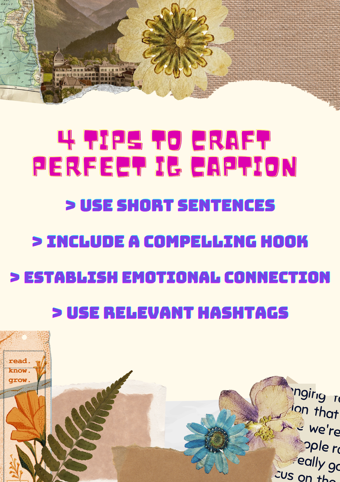 Perfect Tips to Craft an IG Caption