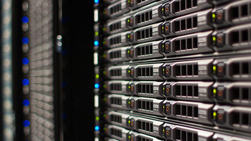 An image of a server