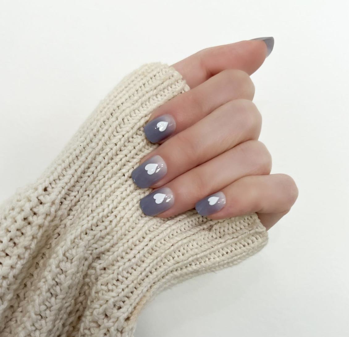 ombre nail art designs - Sweater Weather