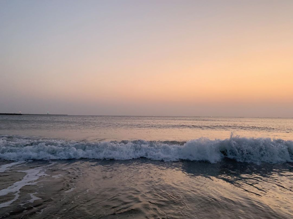 台南衝浪 漁光島 浪