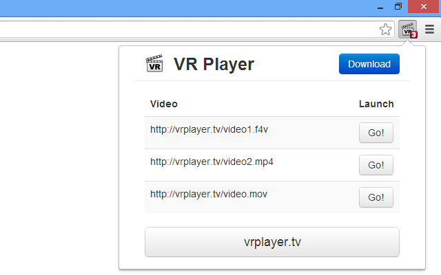 VR Player Launcher Chrome Extension, Plugin, Addon Download for Google  Chrome Browser