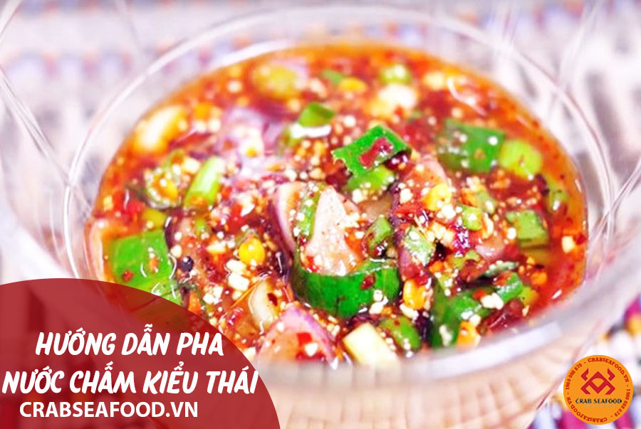 nước chấm hải sản kiểu Thái mang đến hương vị chua cay đặc trưng vô cùng hấp dẫn