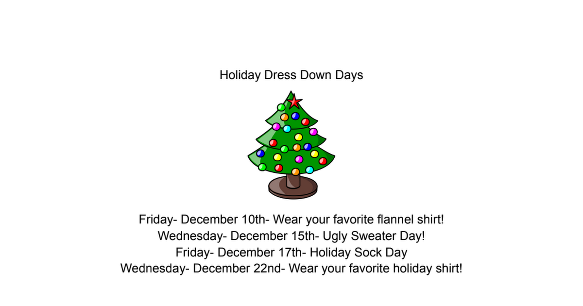 Holiday Dress Down Days.pdf