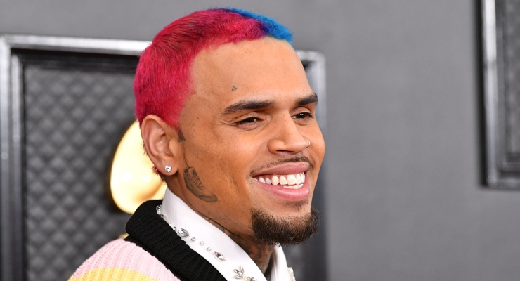 Chris Brown Laughing