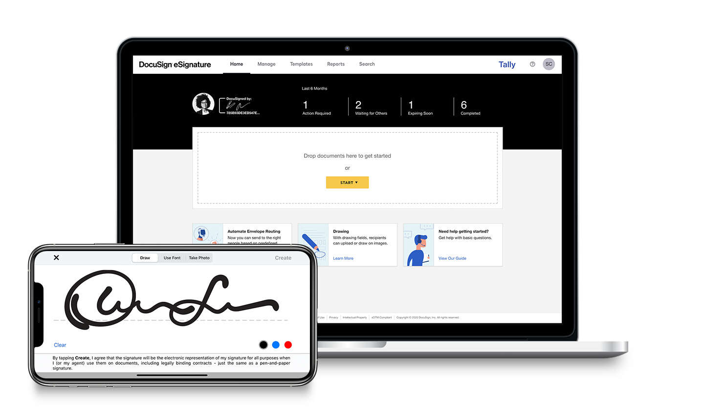 Free Electronic Signature Apps: DocuSign