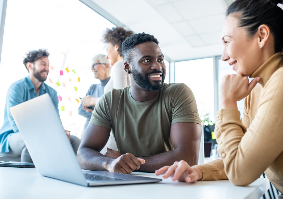 Performance improvement: employees talking to each other