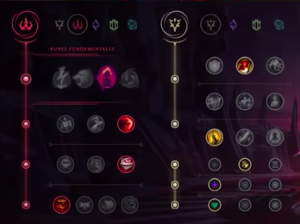 Runes Elise jungle LoL s13