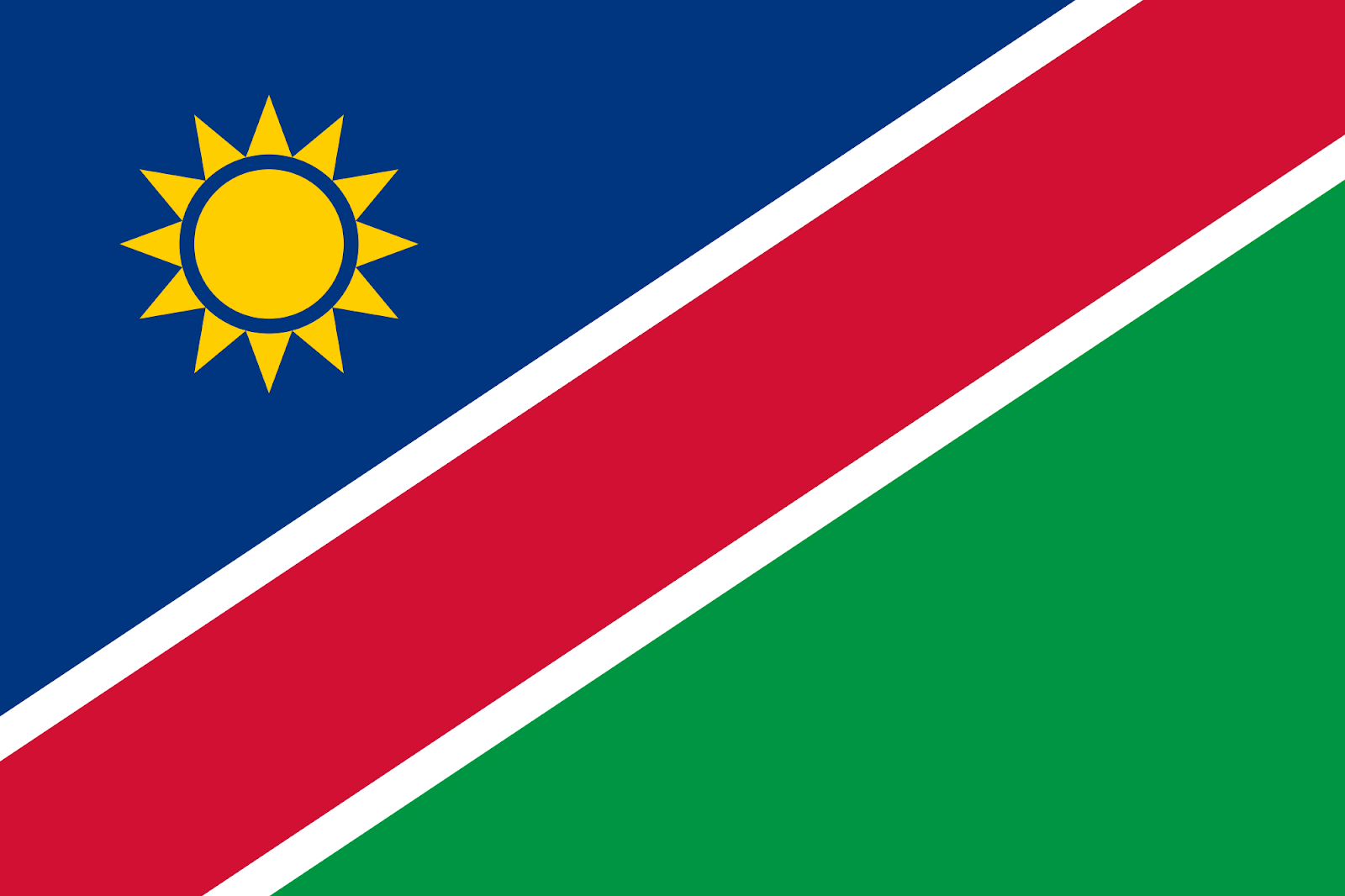Image result for namibia flag