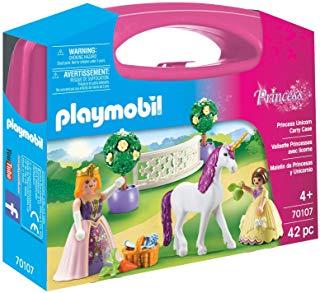 Playmobil- MaletÃ­n Grande Princesas y Unicornio Juguete, (geobra BrandstÃ¤tter 70107)