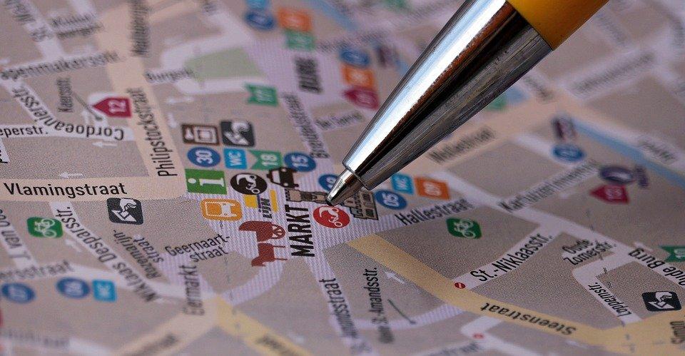 Street Map, Map, Search, To Find, Places Of Interest