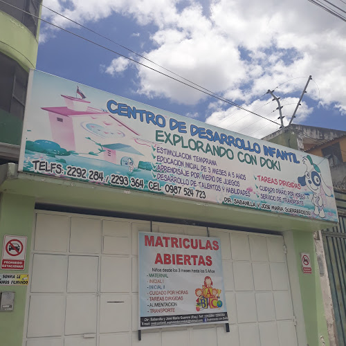 Opiniones de CENTRO INFANTIL EXPLORANDO CON DOKI en Quito - Escuela