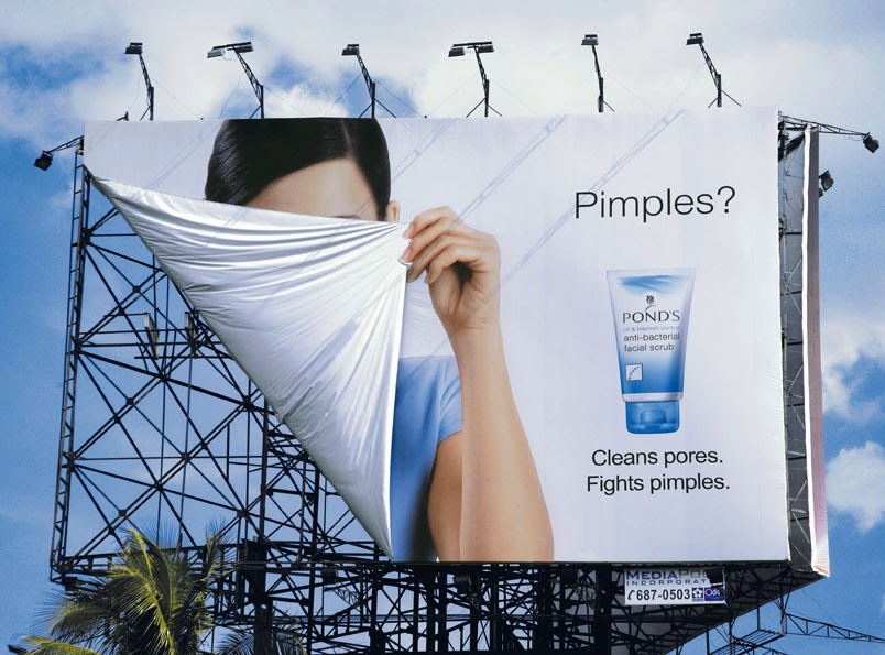 Creative billboards that tie into your product’s purpose can boost conversions. Source: Simply Creative
