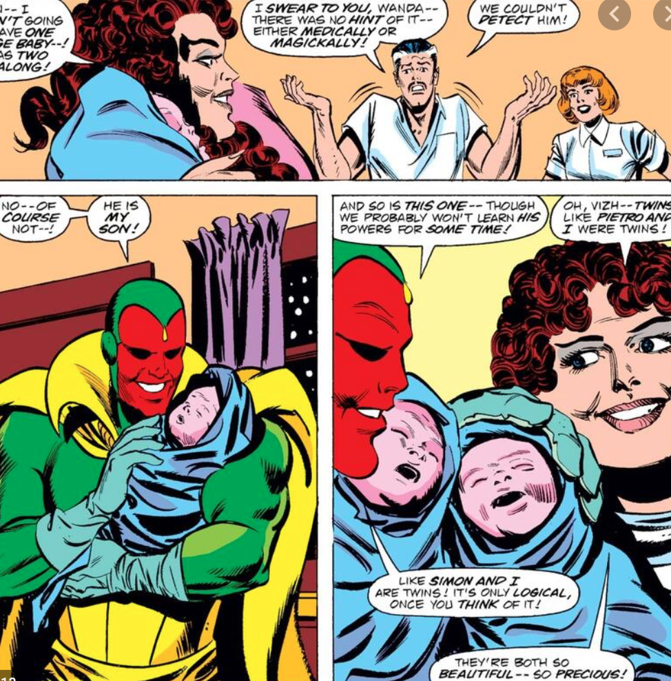 Read online The Vision and the Scarlet Witch (1985) comic - Issue #10