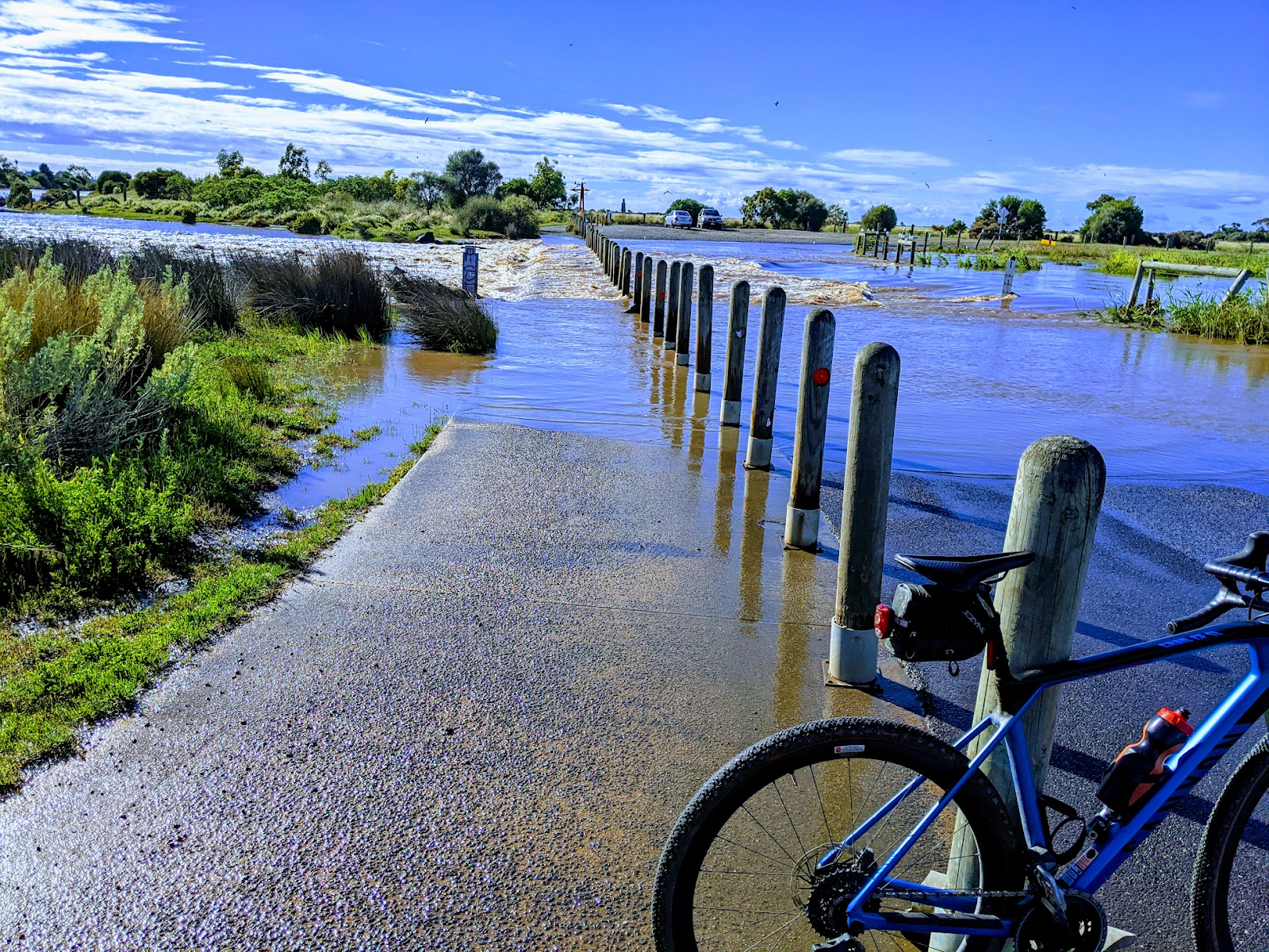 Altona Wetlands in Flood