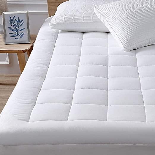 You can use a mattress pad on a foam mattress for additional comfort and ventilation.