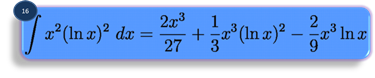 integration formula