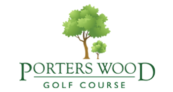 Logotipo del campo de golf Porters Wood
