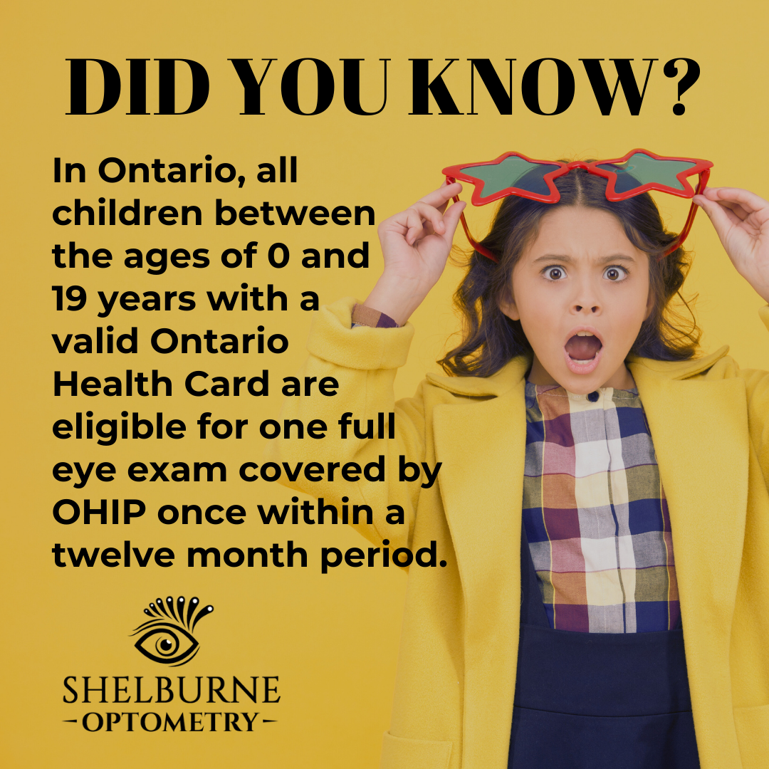 OHIP Coverage for Children's Eye Exams