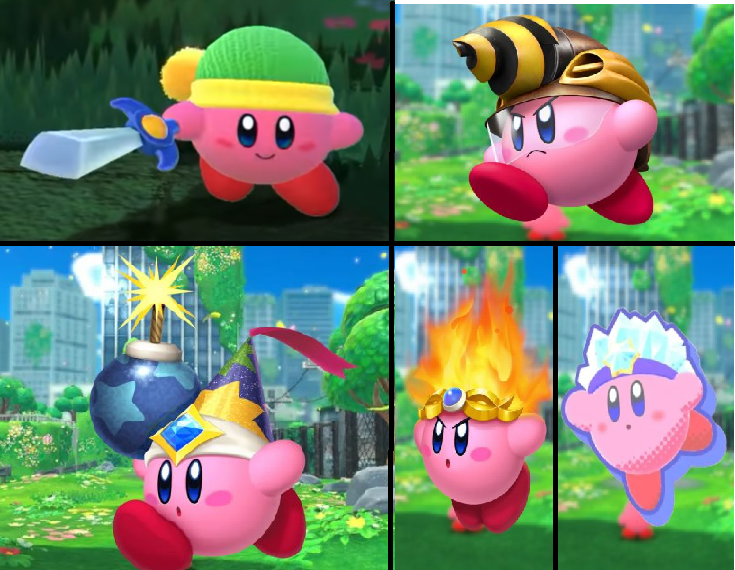  Kirby and The Forgotten Land Mouthful Mode & Abilities
