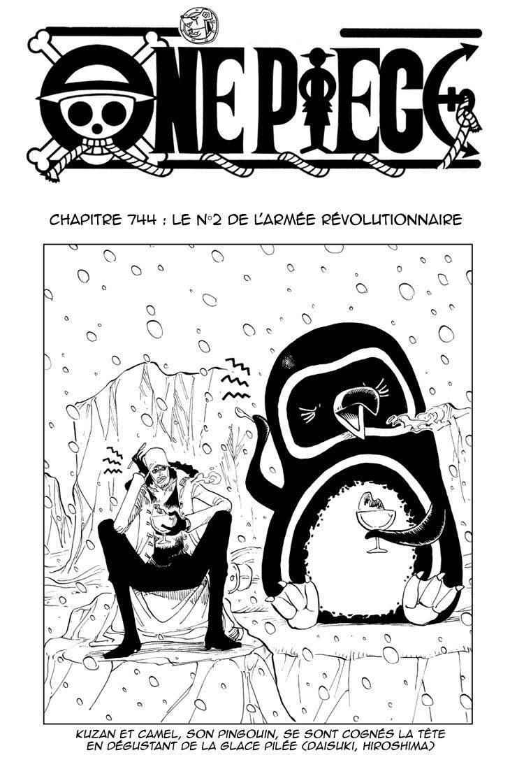 One Piece Chapitre 744 - Page 2
