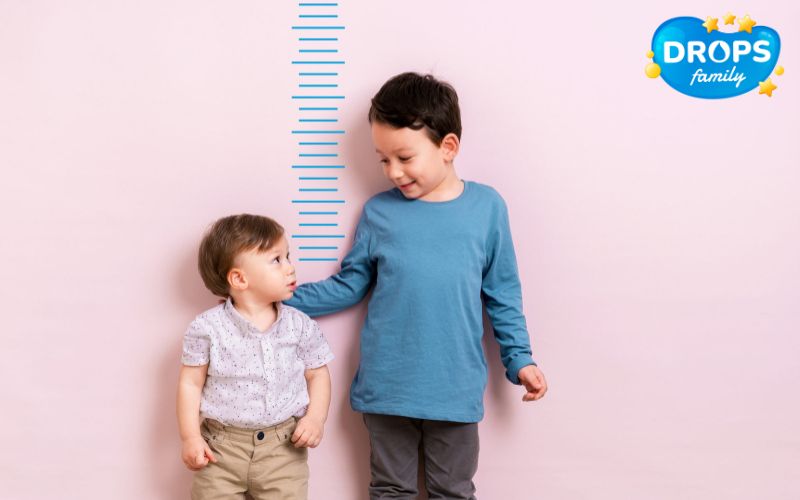 Trẻ thiếu canxi chậm phát triển chiều cao so với lứa tuổi