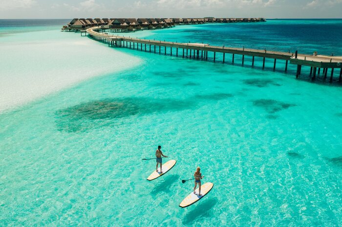 Tour du lịch Maldives - Khí hậu Maldives thích hợp cho những hoạt động giải trí dưới nước hấp dẫn