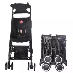 Akeeva Aerolite Pocket Stroller (Black)