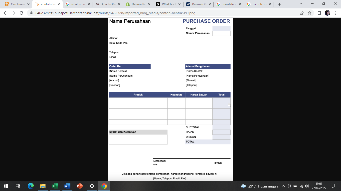 Purchase Order