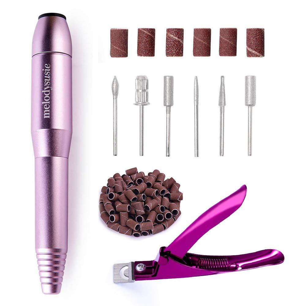 Buy MelodySusie Portable Electric Nail Drill with Acrylic Nail Clipper,  Compact in Pakistan | WaooMart