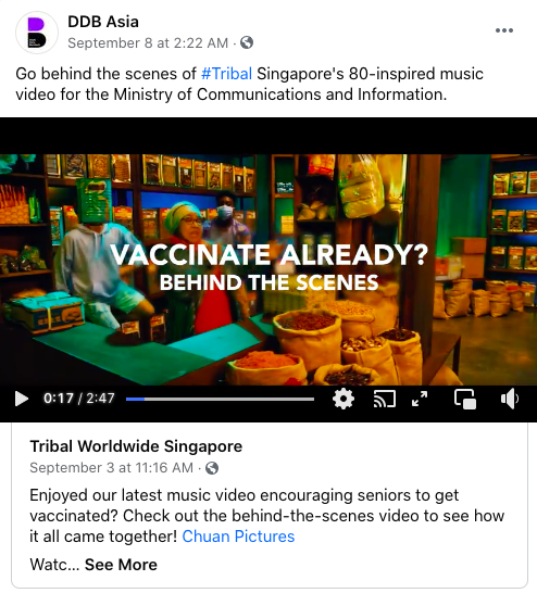 Digimind Blog - Tribal DDB Vaccination Campaign