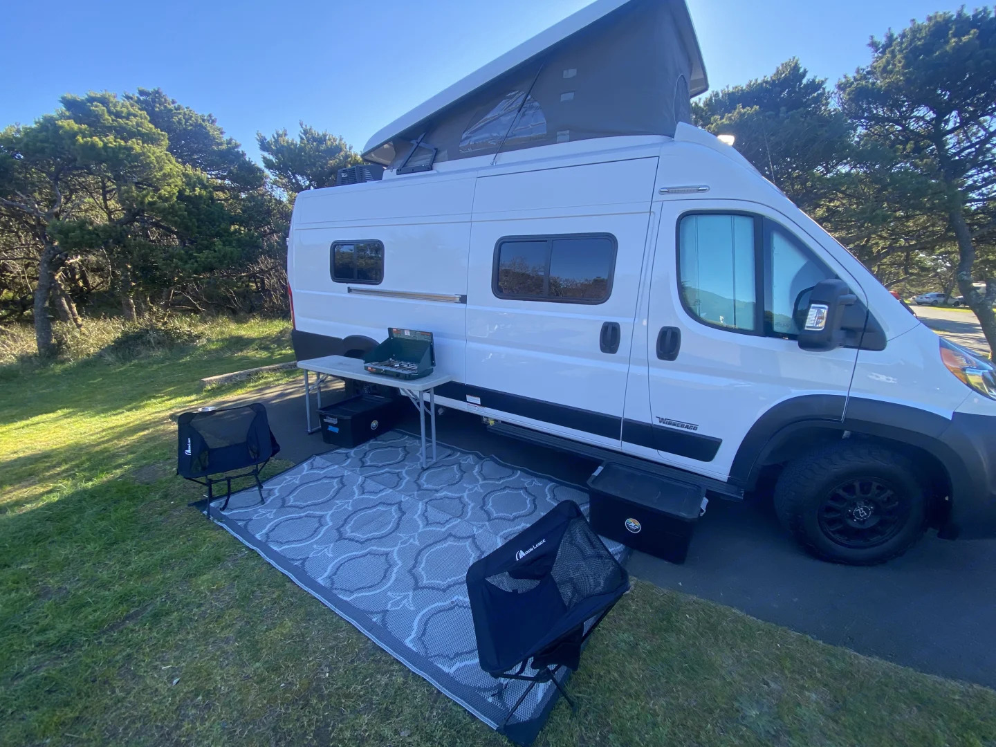 RV for rent near Portland perfect for Harvest Hosts