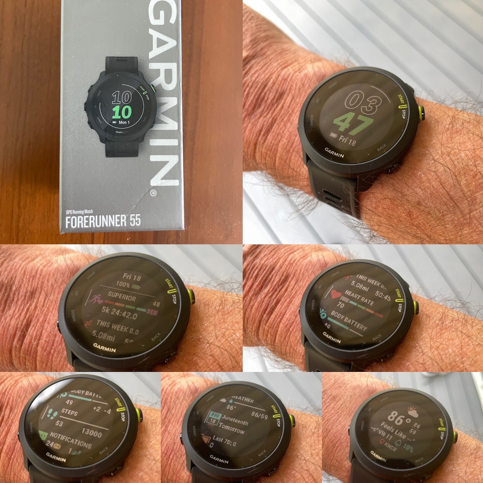 Garmin 55 часы