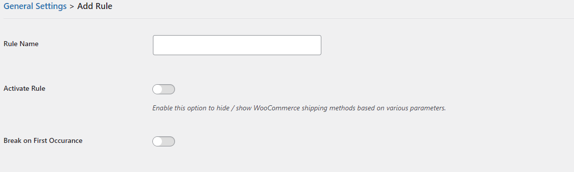Hide WooCommerce Shipping Methods
