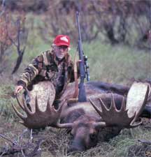 Dave Richey w/ big Alaskan Moose