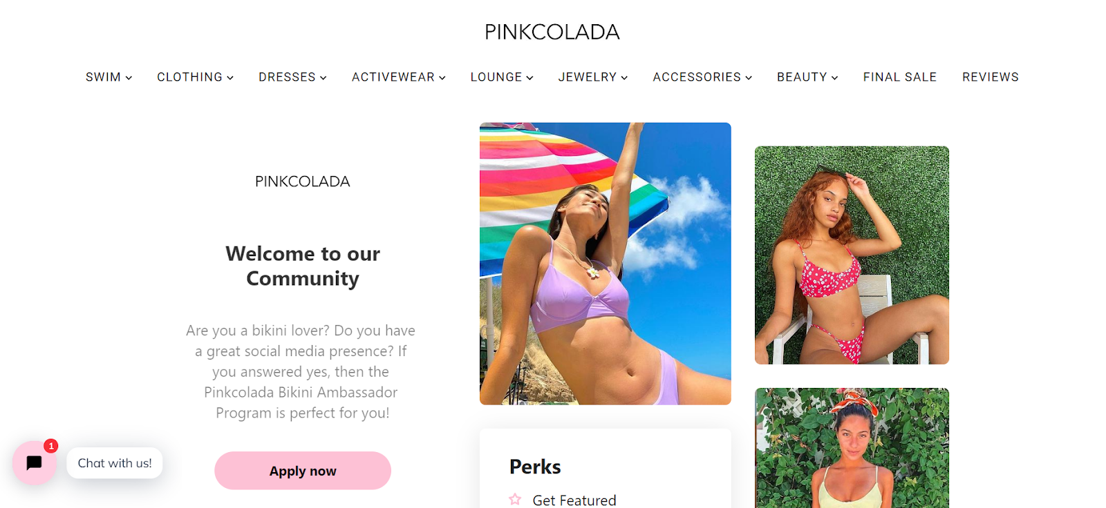 All About the PINKCOLADA Influencer Program