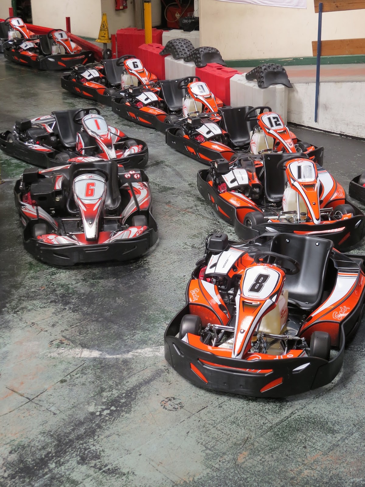 Indoor rental types of kart