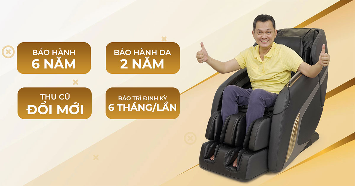 Ghế Massage Kamado - Thương hiệu tin cậy cho bà con Miền Tây