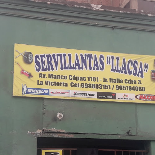 SERVILLANTAS LLACSA