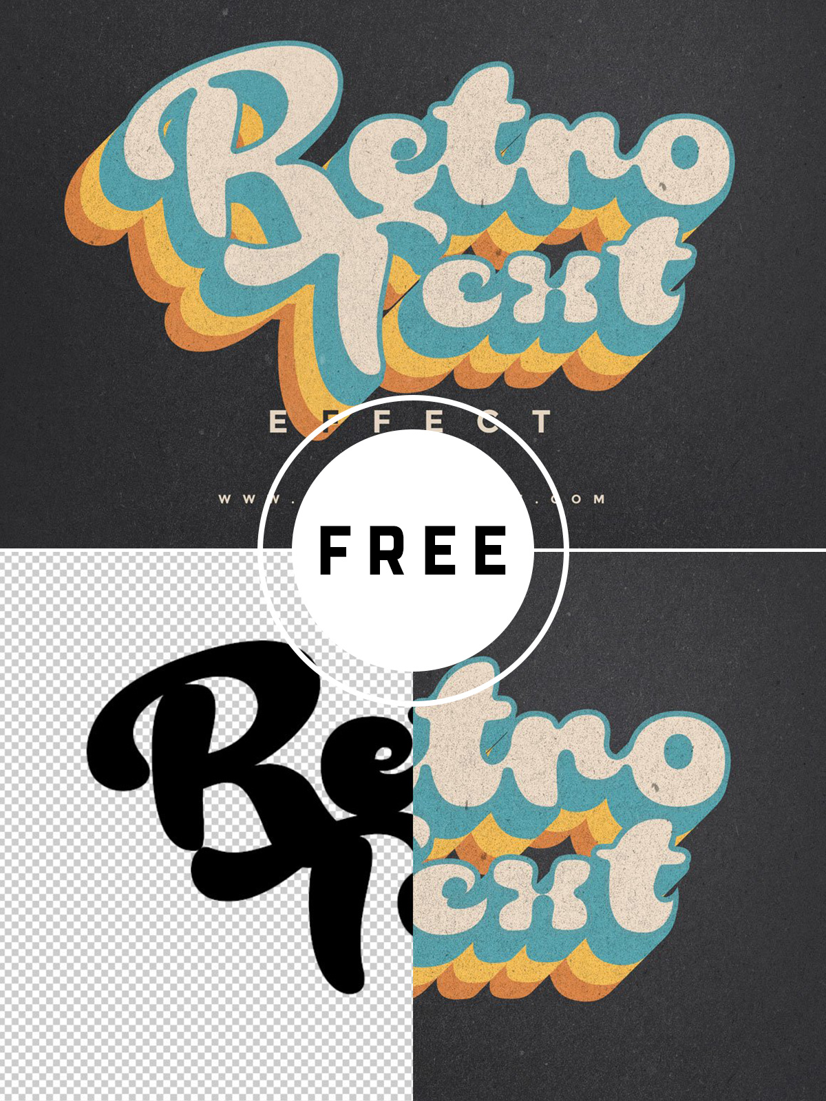 80 Best Free PSD Text Effects | Photoshop Styles For 2024